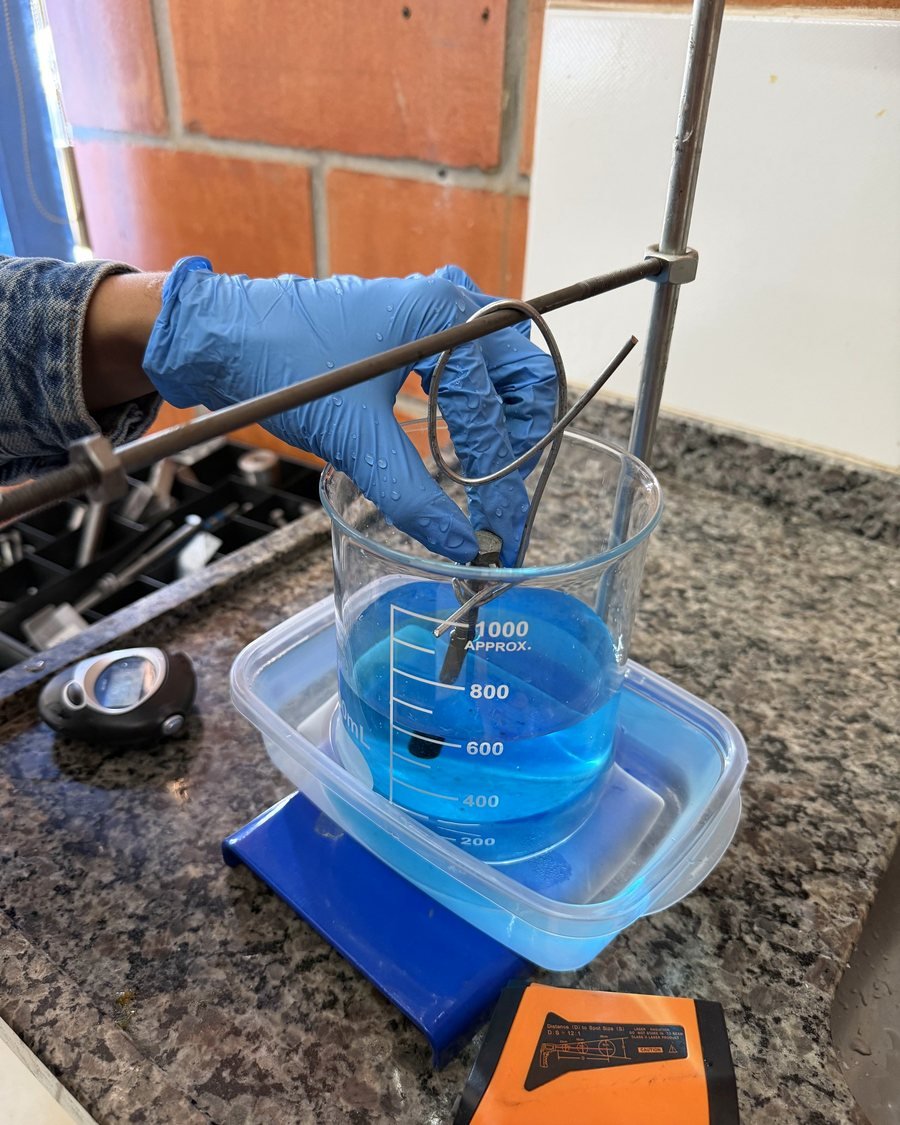 Ensaio de laboratório